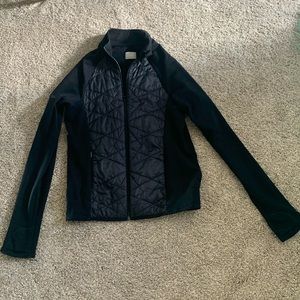 Black Athleta zip up jacket